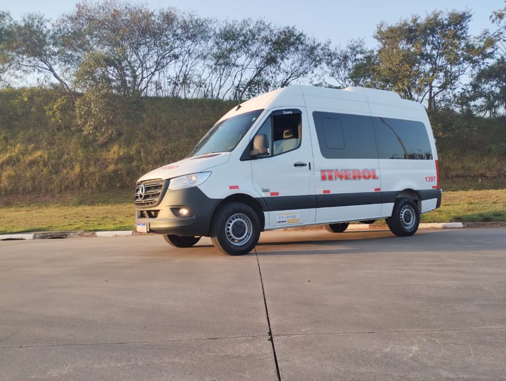 Mercedes Sprinter Branca Itnerol 1397